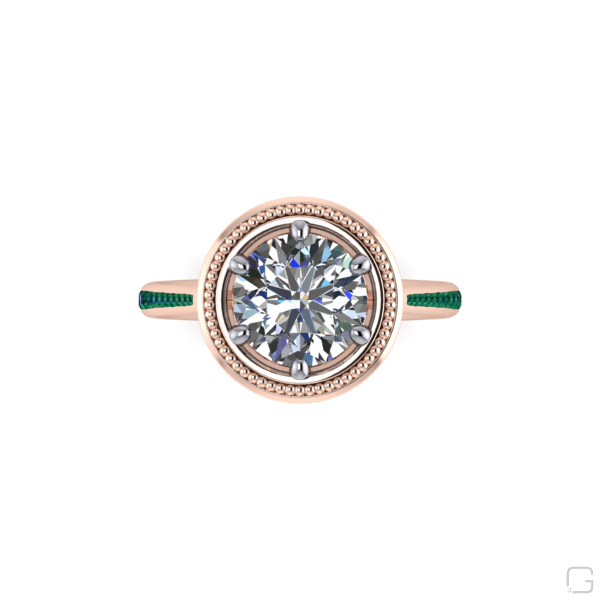 diamond-emerald-rings-18-karat-rose-gold