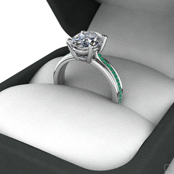 diamond-emerald-rings-18-karat-white-gold