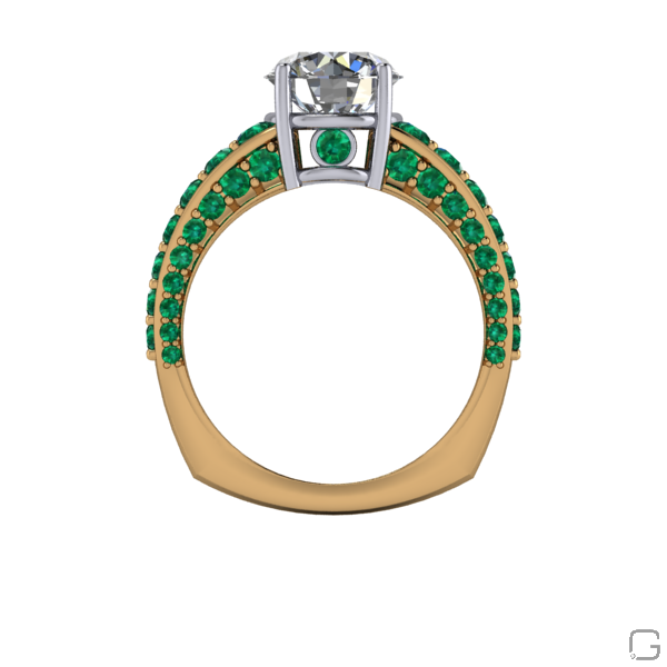 diamond-emerald-rings-18-karat-yellow-gold