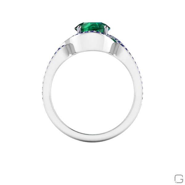 emerald-blue-sapphire-rings-18-karat-white-gold