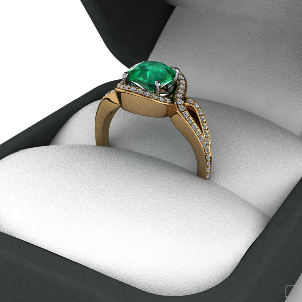 emerald-diamond-rings-18-karat-yellow-gold