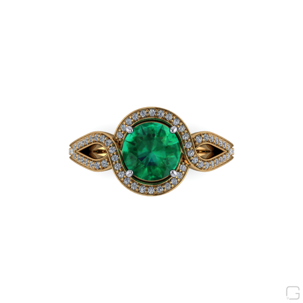 emerald-diamond-rings-18-karat-yellow-gold