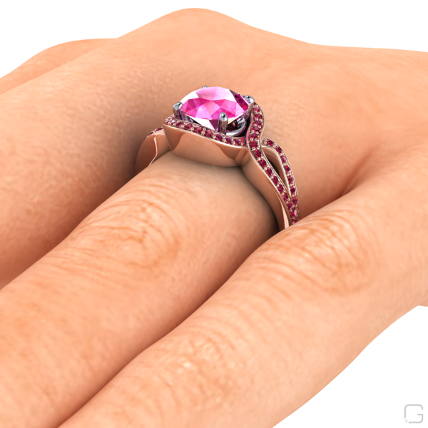 pink-sapphire-ruby-rings-18-karat-rose-gold