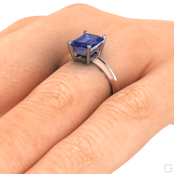 tanzanite--rings-18-karat-rose-gold