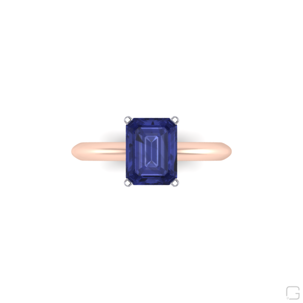 tanzanite--rings-18-karat-rose-gold