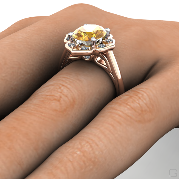 yellow-sapphire-diamond-rings-18-karat-rose-gold