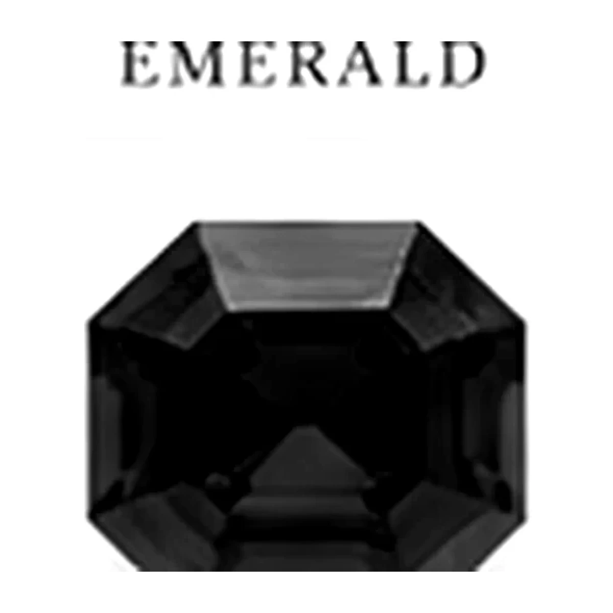 Synthetic White Sapphire Octagon cut gemstone reference image | GemTrove