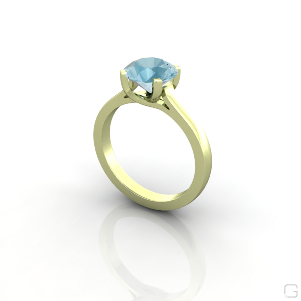 aquamarine--rings-14-karat-green-gold