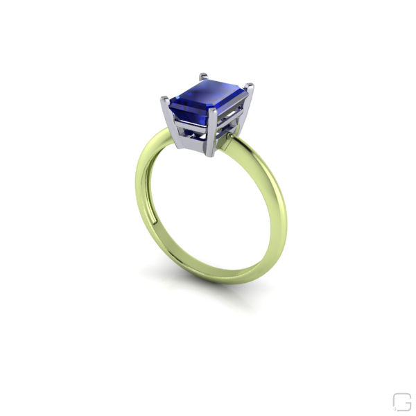 blue-sapphire--rings-14-karat-green-gold