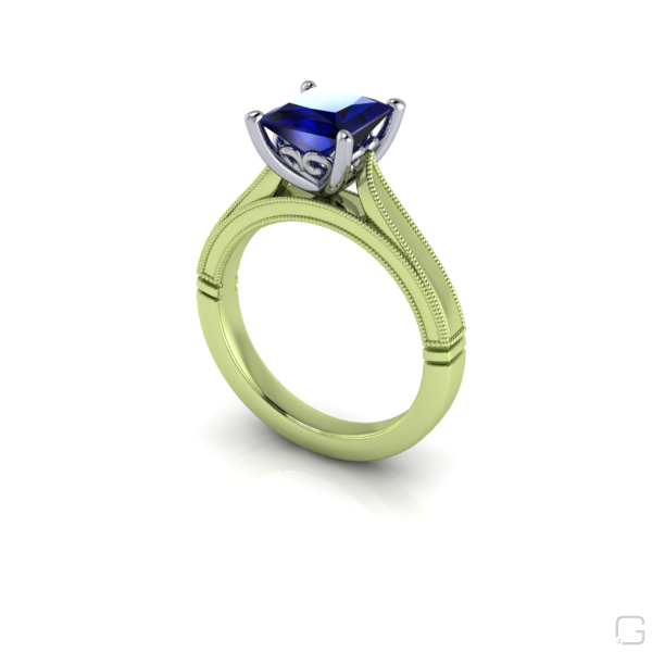 blue-sapphire--rings-14-karat-green-gold