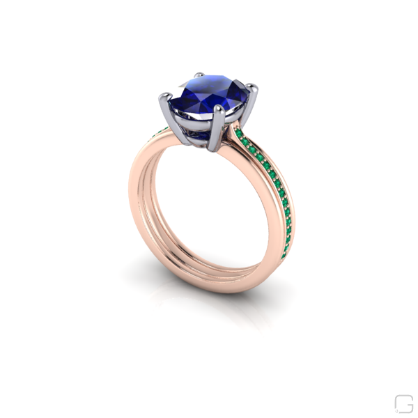 blue-sapphire-emerald-rings-18-karat-rose-gold