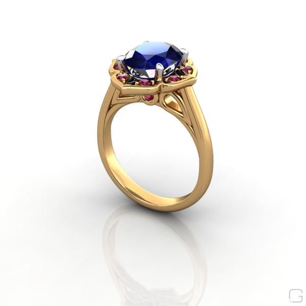 blue-sapphire-ruby-rings-18-karat-yellow-gold