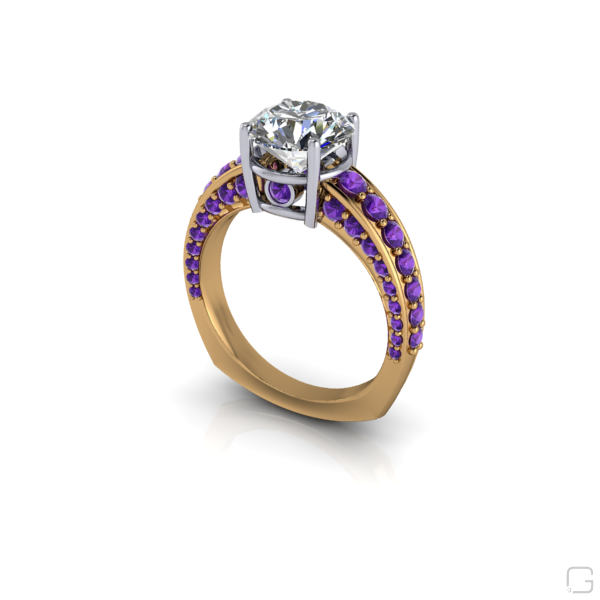 diamond-amethyst-rings-18-karat-yellow-gold