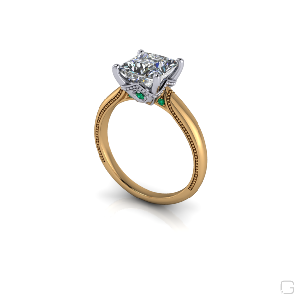 diamond-emerald-rings-18-karat-yellow-gold