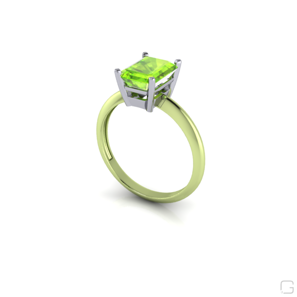 peridot--rings-14-karat-green-gold