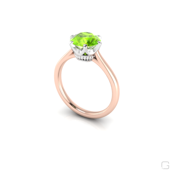 peridot--rings-18-karat-rose-gold