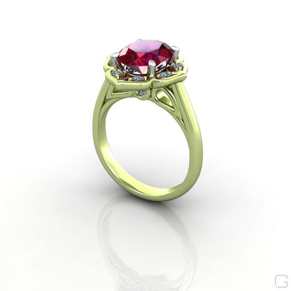 ruby-diamond-rings-14-karat-green-gold