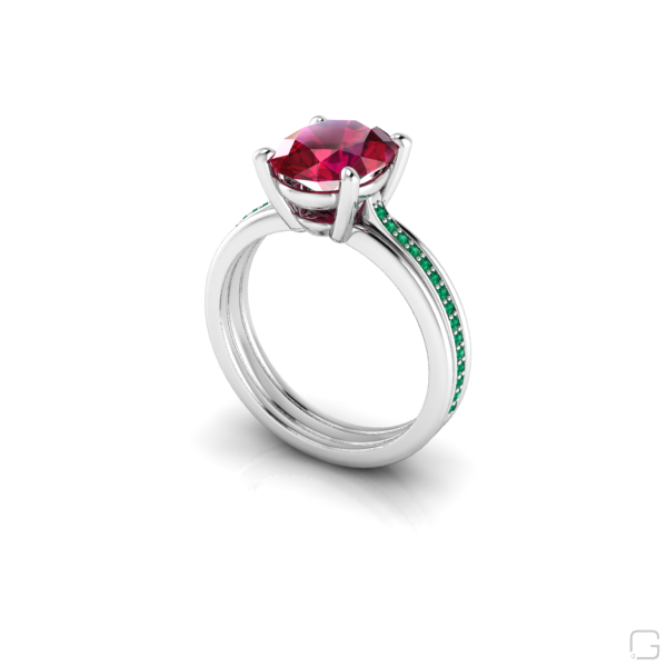 ruby-emerald-rings-18-karat-white-gold