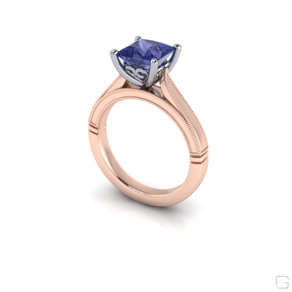 tanzanite--rings-18-karat-rose-gold