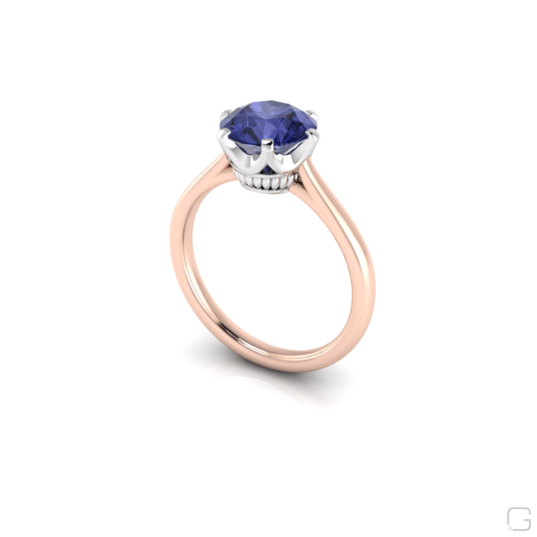 tanzanite--rings-18-karat-rose-gold