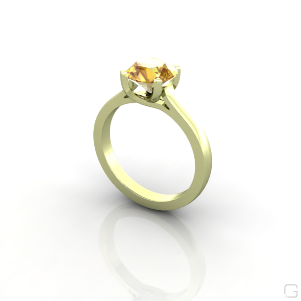 yellow-sapphire--rings-14-karat-green-gold