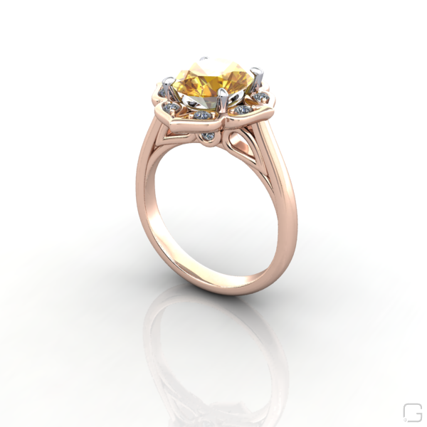 yellow-sapphire-diamond-rings-18-karat-rose-gold