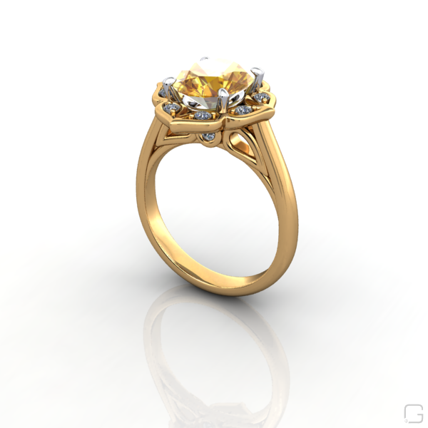 yellow-sapphire-diamond-rings-18-karat-yellow-gold